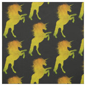 Gold Grunge Unicorn Stoff (Muster)