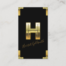 Gold H Erstkauf- und Grenzwertkarte Visitenkarte