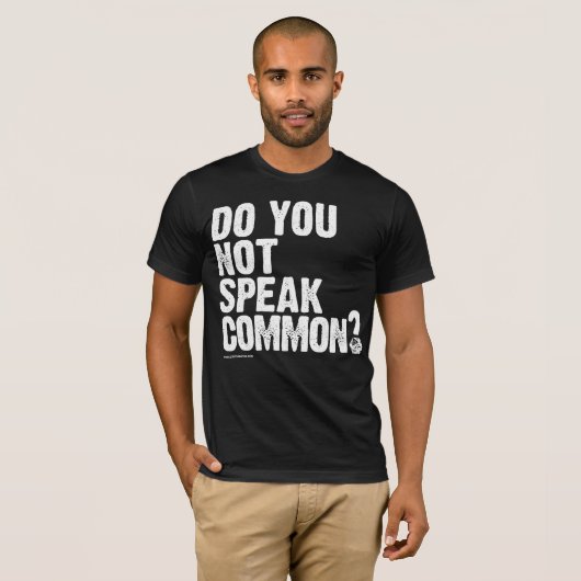 GOLD: Hallo? T-Shirt (Vorne ganz)