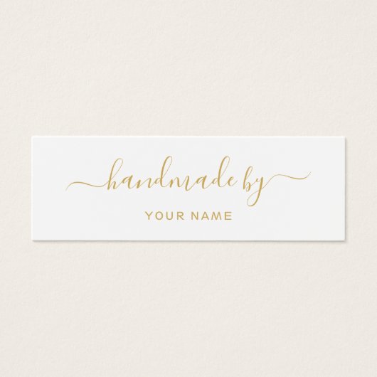 Gold Handmade by, Social Media Insert Card (Vorderseite)