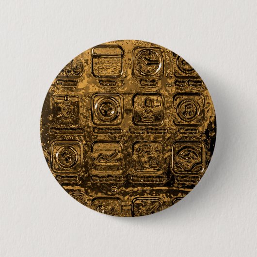 Gold Handy Icons Button (Vorderseite)
