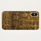 Gold Handy Icons Case-Mate iPhone Hülle (Rückseite (Horizontal))