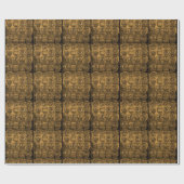 Gold Handy Icons Geschenkpapier (Flach)