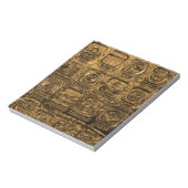 Gold Handy Icons Notizblock (Rotiert)