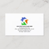 Gold Handyman Construction Tools Zuhause Renovatio Visitenkarte (Rückseite)