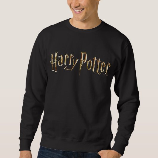 Gold Harry Potter Logo Sweatshirt (Vorderseite)