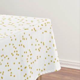 Gold hat alle in Druck-Minimalistischem Feiertag Tischdecke