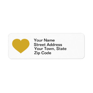 Gold Heart