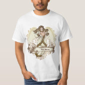 Gold Heart Angel T-Shirt (Vorderseite)