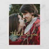 Gold Heart Dankeschön Karten (Vorderseite)