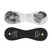 Gold Heart First Vathers Day BaseBall Keepake (Paneele)