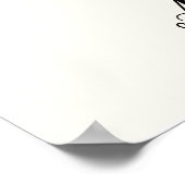 Gold Heart Frame Foto Collage Poster (Ecke)