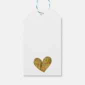 Gold Heart Geschenkanhänger (Vorderseite)