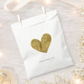 Gold Heart Geschenktütchen (Ausgeschnitten)