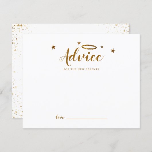 Gold Heart Heaven Sent Advisor für die neuen Elter (Vorne/Hinten)