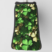 Gold Heart Kleeblatts Golf Headcover (Rotieren 90)