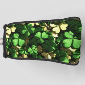 Gold Heart Kleeblatts Golf Headcover (Vorderseite)