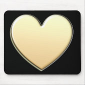 Gold Heart Mousepad (Vorne)