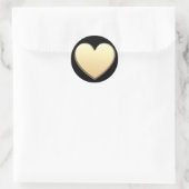 Gold Heart Stickers (Tasche)