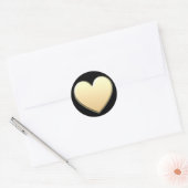 Gold Heart Stickers (Umschlag)