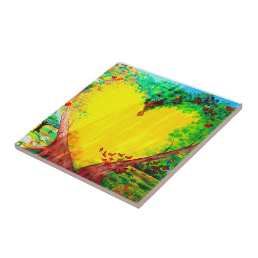 gold heart tile fliese (Seite)