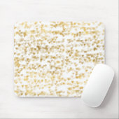 Gold Hearts Mousepad (Mit Mouse)