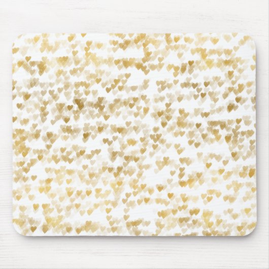 Gold Hearts Mousepad (Vorne)