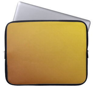 Gold Hexagon: Glitzer geometrischer Hintergrund. Laptopschutzhülle