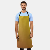 Gold Hexagon: Glitzer geometrischer Hintergrund. Schürze (Getragen)