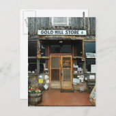 Gold Hill, Colorado, General Store Postkarte (Vorne/Hinten)