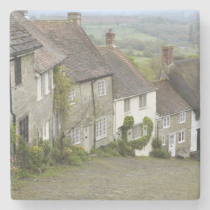 Gold Hill, Shaftesbury, Dorset, England, Vereinigt Steinuntersetzer