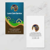 Gold Hill Tree Landschaft Rasen Pflegedienst Visitenkarte (Vorne/Hinten)