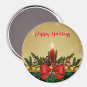 Gold Hintergrund mit Pine Tree und Saint and Fat Magnet (Vorderseite/Rückseite)