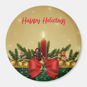 Gold Hintergrund mit Pine Tree und Saint and Fat Magnet (Vorne)