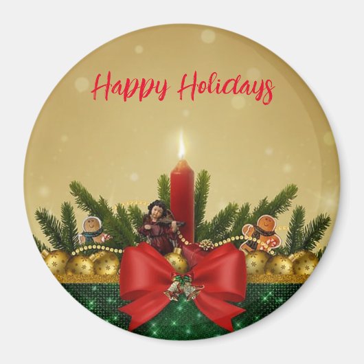 Gold Hintergrund mit Pine Tree und Saint and Fat Magnet (Vorne)