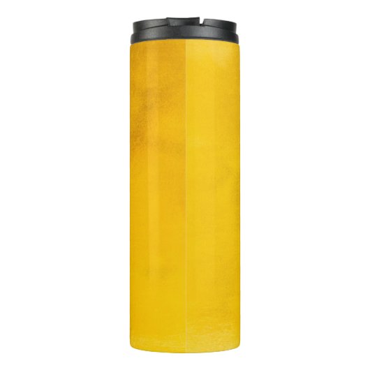 Gold, Hintergrund, Oberfläche und Hintergrund, b Thermosbecher (Rückseite)