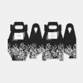 Gold-Hochzeit in Schwarz und Weiß Geschenkschachtel (Ungefaltet)