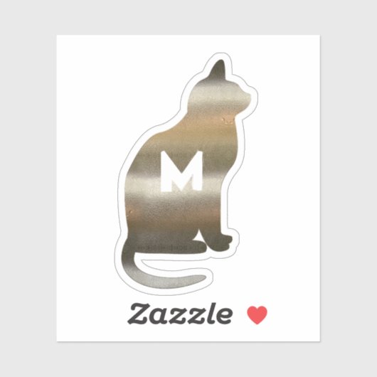 Gold Holidays Vibe Aufkleber (Blatt)