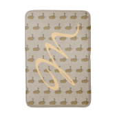 Gold Holidays Vibe Badematte (Vorderseite Vertikal)