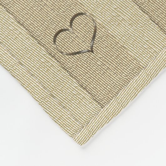 Gold Holidays Vibe Fleecedecke (Ecke)