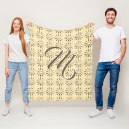 Gold Holidays Vibe Fleecedecke