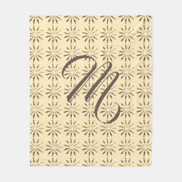 Gold Holidays Vibe Fleecedecke