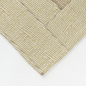 Gold Holidays Vibe Fleecedecke (Ecke)