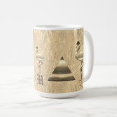 Gold Holidays Vibe Kaffeetasse (VorderseiteRechts)