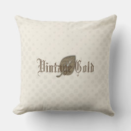Gold Holidays Vibe Kissen