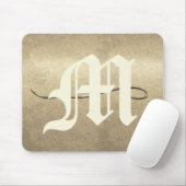 Gold Holidays Vibe Mousepad (Mit Mouse)