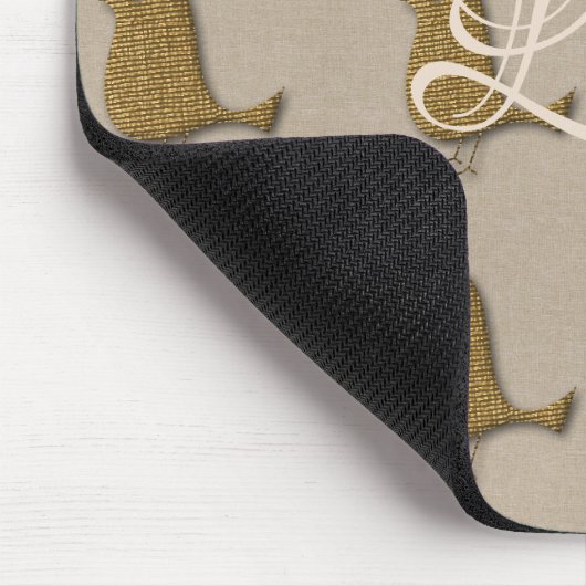 Gold Holidays Vibe Mousepad (Ecke)