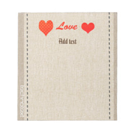 Gold Holidays Vibe Notizblock