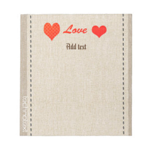 Gold Holidays Vibe Notizblock