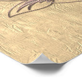 Gold Holidays Vibe Poster (Ecke)